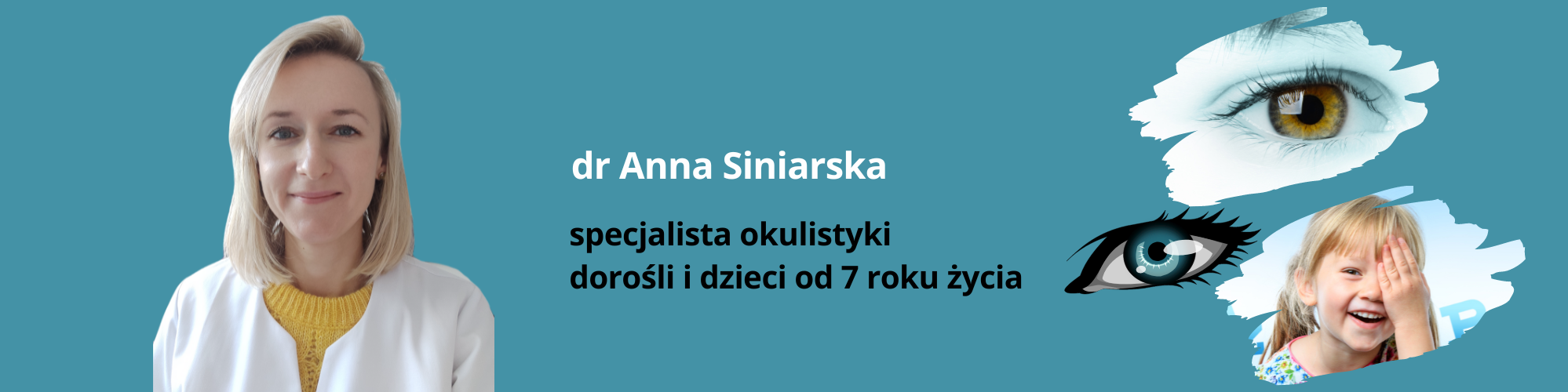 okulista - specjalista okulistyki - dr. Anna Siniarska - cmkasprzaka.pl